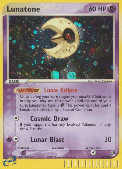 Lunatone z edície Sandstorm, karta č.8