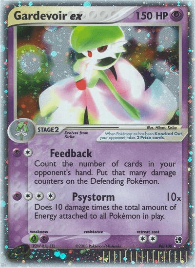 Gardevoir ex z edície Sandstorm, karta č.96