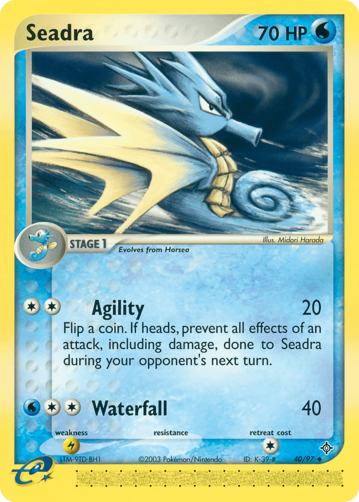Seadra z edície Dragon, karta č.40