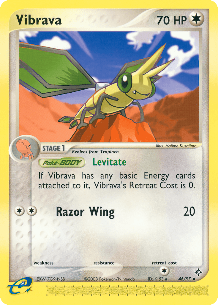 Vibrava z edície Dragon, karta č.46