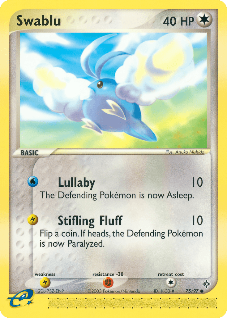 Swablu z edície Dragon, karta č.75