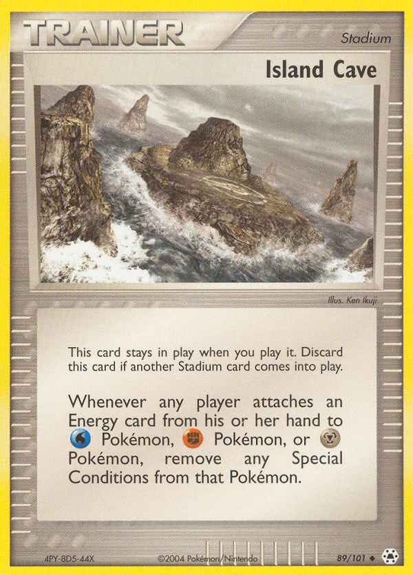 Island Cave z edície Hidden Legends, karta č.89