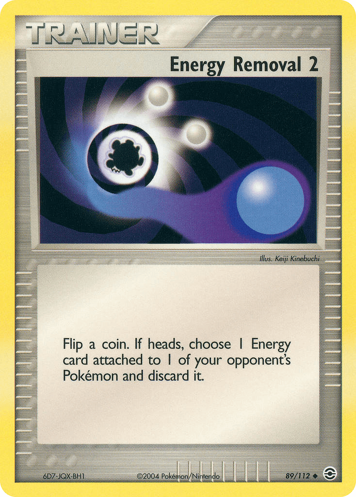 Energy Removal 2 z edície FireRed & LeafGreen, karta č.89