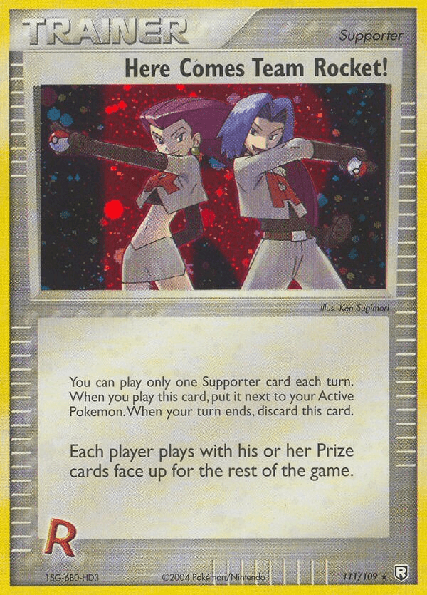 Here Comes Team Rocket! z edície Team Rocket Returns, karta č.111