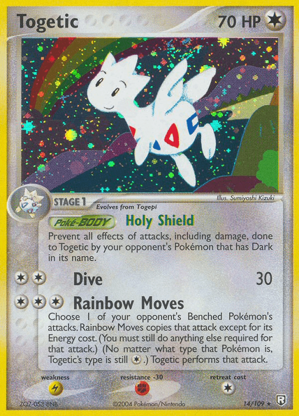 Togetic z edície Team Rocket Returns, karta č.14
