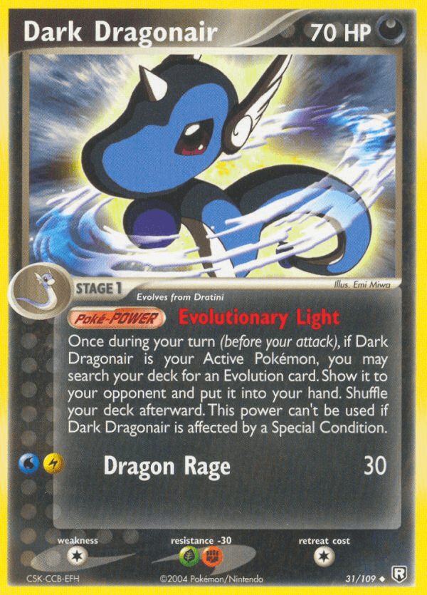 Dark Dragonair z edície Team Rocket Returns, karta č.31