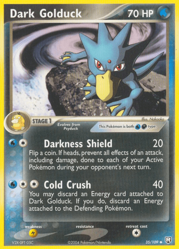 Dark Golduck z edície Team Rocket Returns, karta č.35