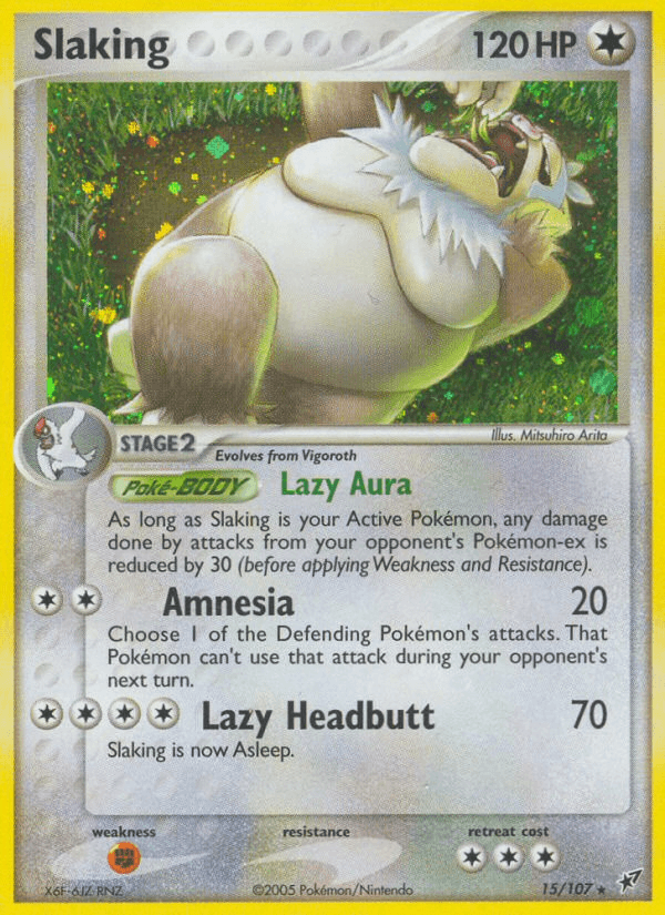 Slaking z edície Deoxys, karta č.15