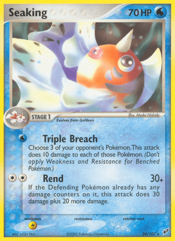 Seaking z edície Deoxys, karta č.24