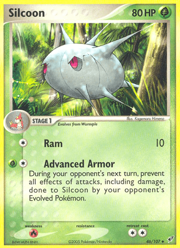 Silcoon z edície Deoxys, karta č.46