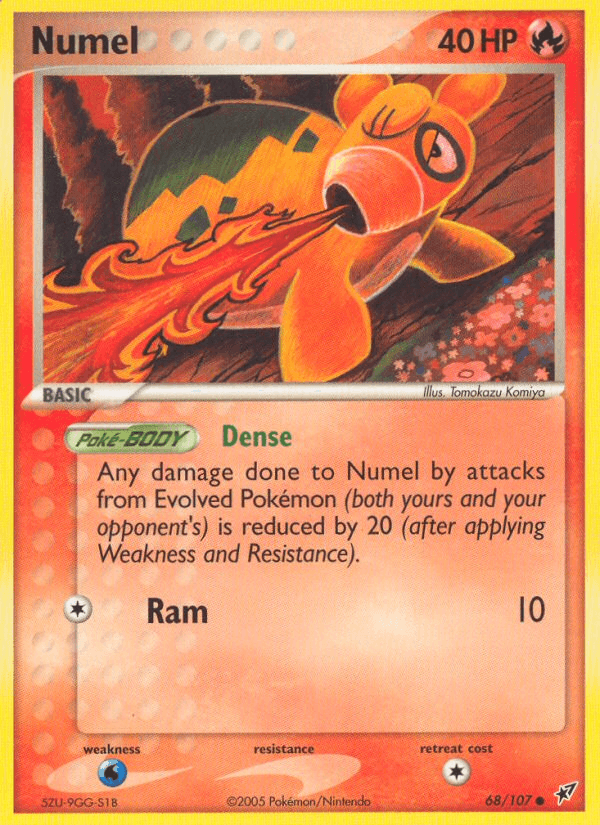Numel z edície Deoxys, karta č.68