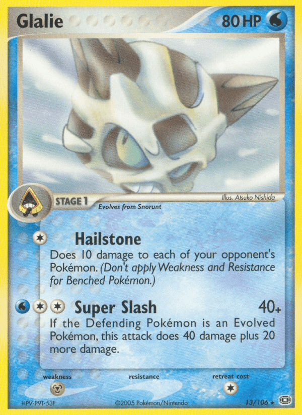 Glalie z edície Emerald, karta č.13