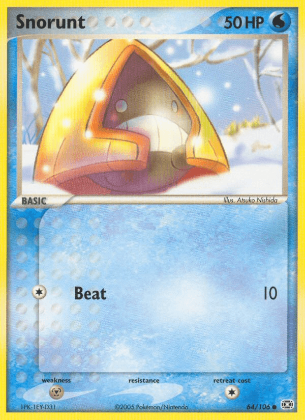 Snorunt z edície Emerald, karta č.64