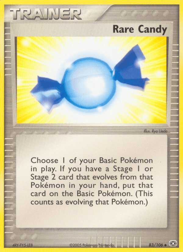 Rare Candy z edície Emerald, karta č.83