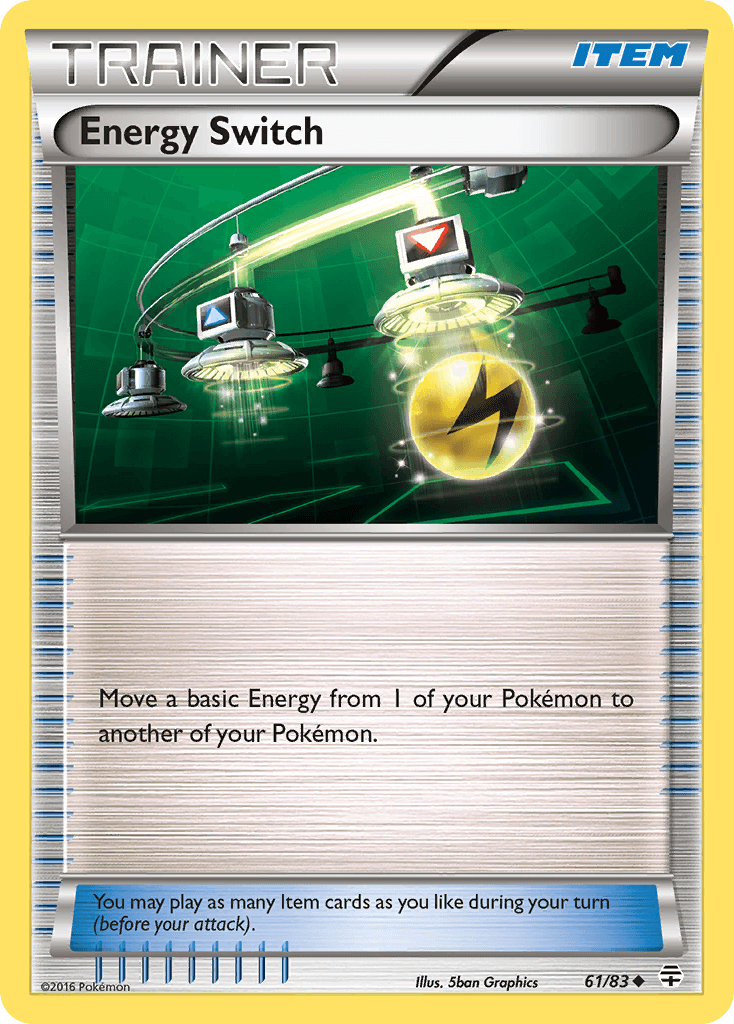 Energy Switch z edície Generations, karta č.61
