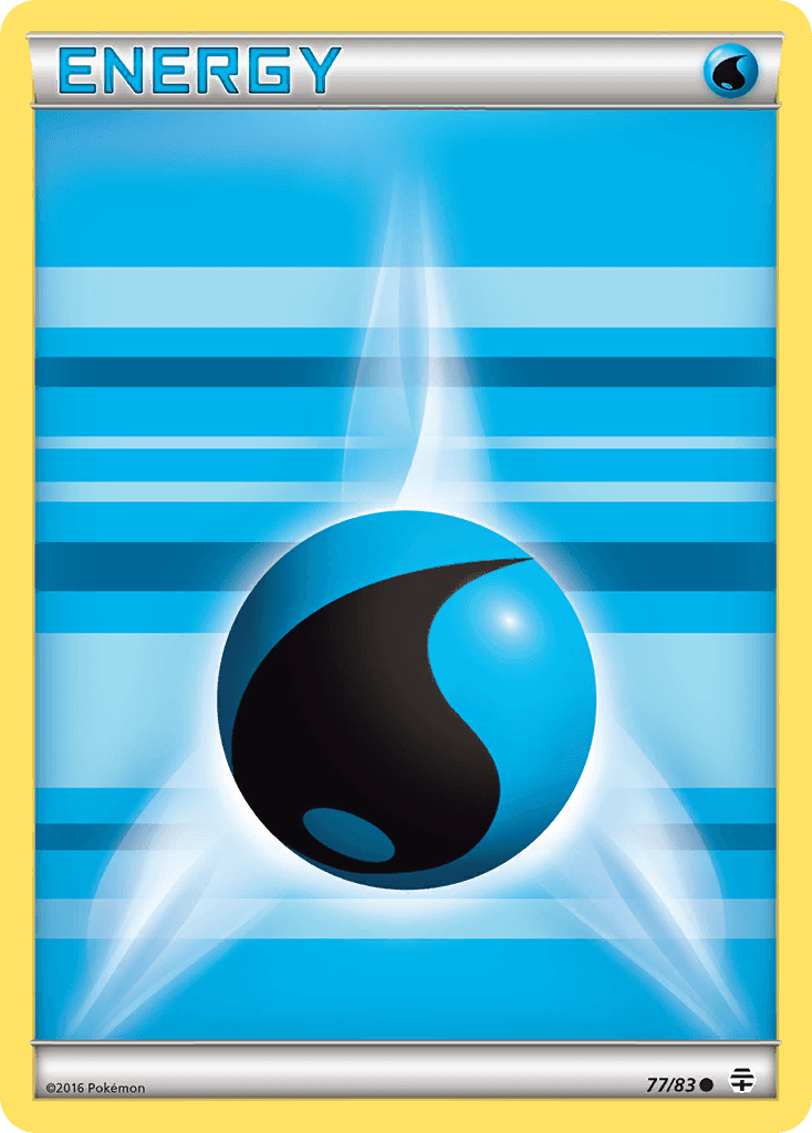 Water Energy z edície Generations, karta č.77
