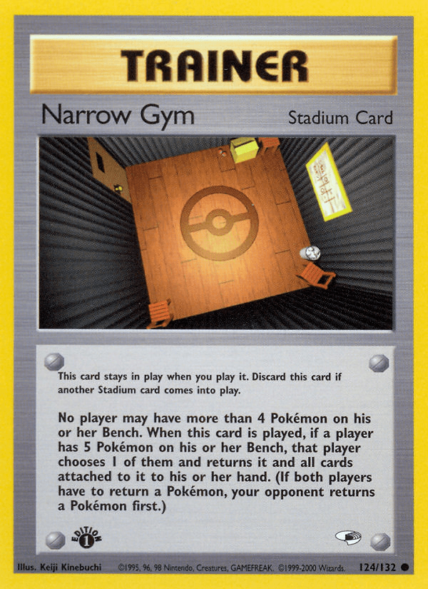 Narrow Gym z edície Gym Heroes, karta č.124