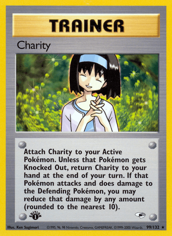 Charity z edície Gym Heroes, karta č.99