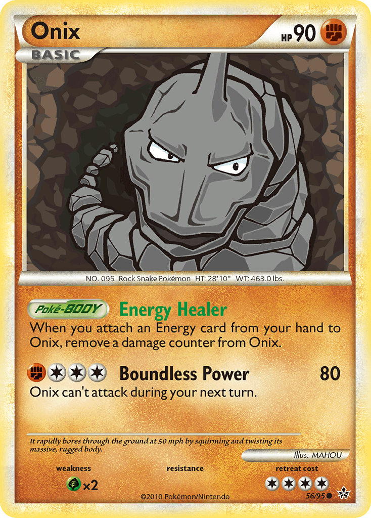 Onix z edície HS—Unleashed, karta č.56