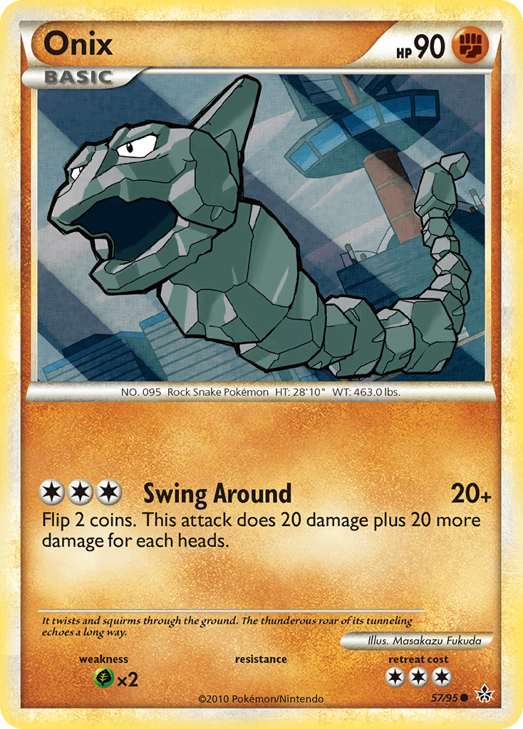 Onix z edície HS—Unleashed, karta č.57