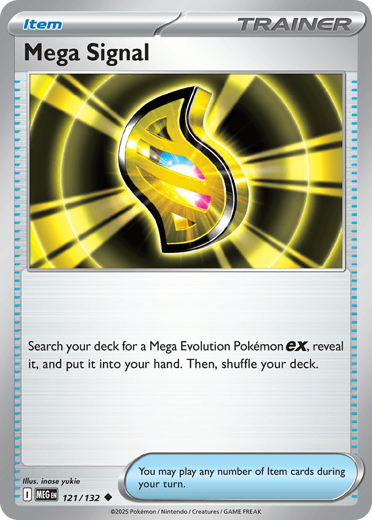 Mega Signal z edície Mega Evolution, karta č.121