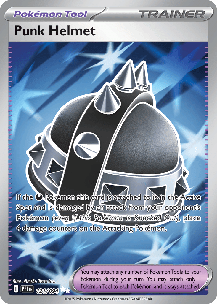 Punk Helmet z edície Phantasmal Flames, karta č.121