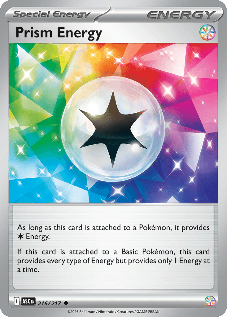 Prism Energy z edície Ascended Heroes, karta č.216