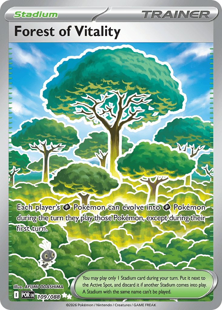 Forest of Vitality z edície Perfect Order, karta č.109