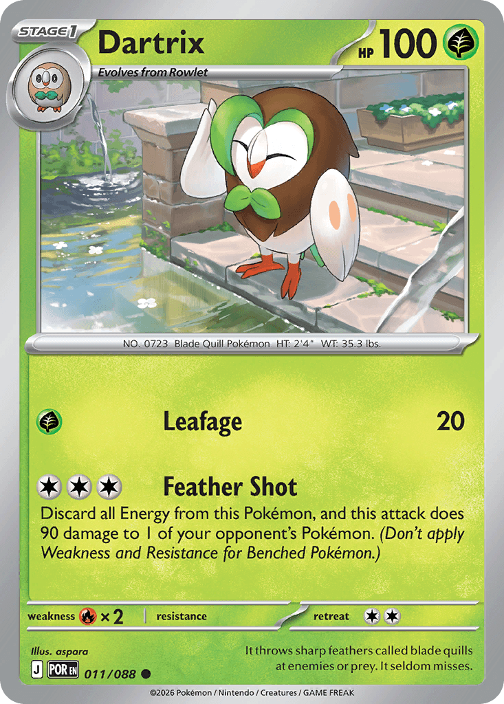 Dartrix z edície Perfect Order, karta č.11