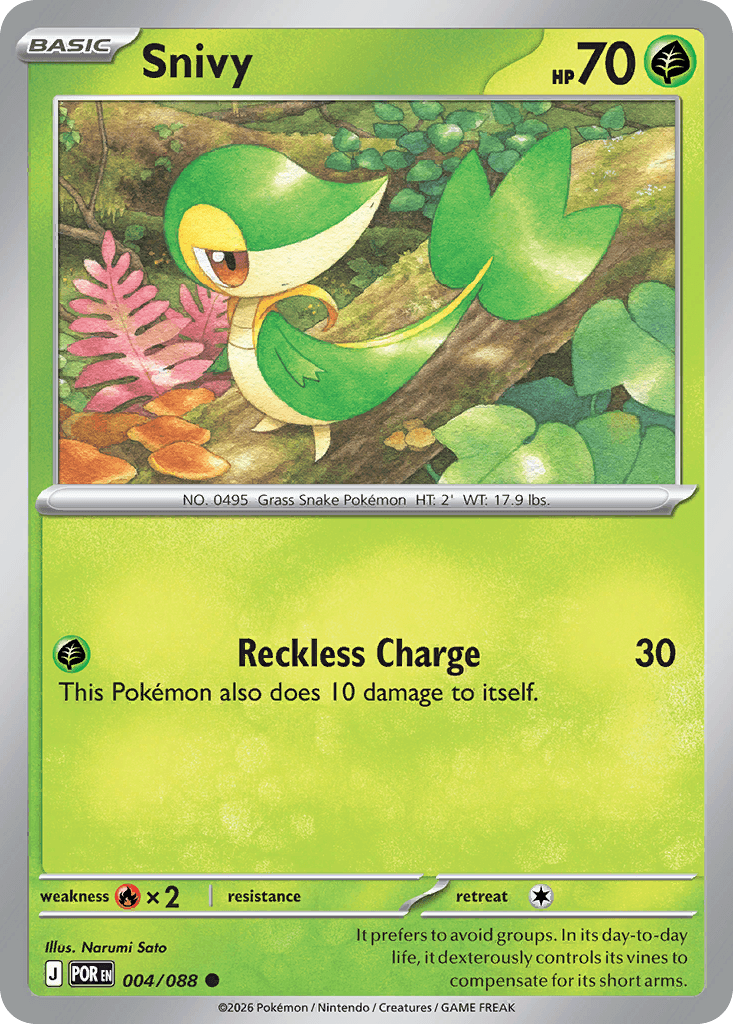 Snivy z edície Perfect Order, karta č.4