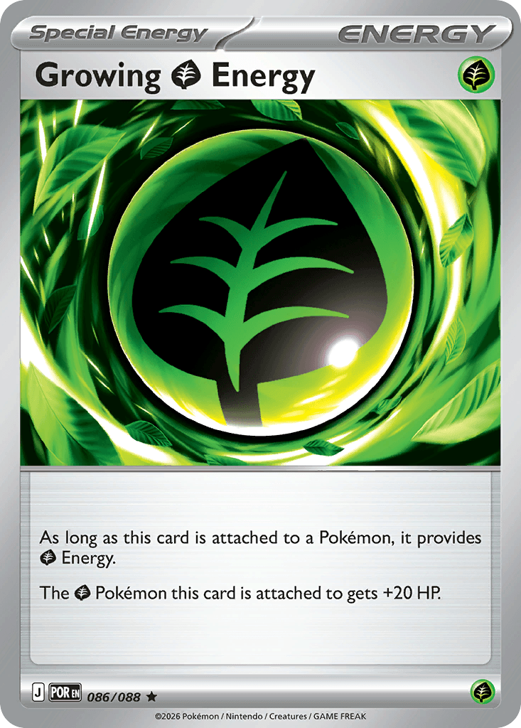 Growing Grass Energy z edície Perfect Order, karta č.86