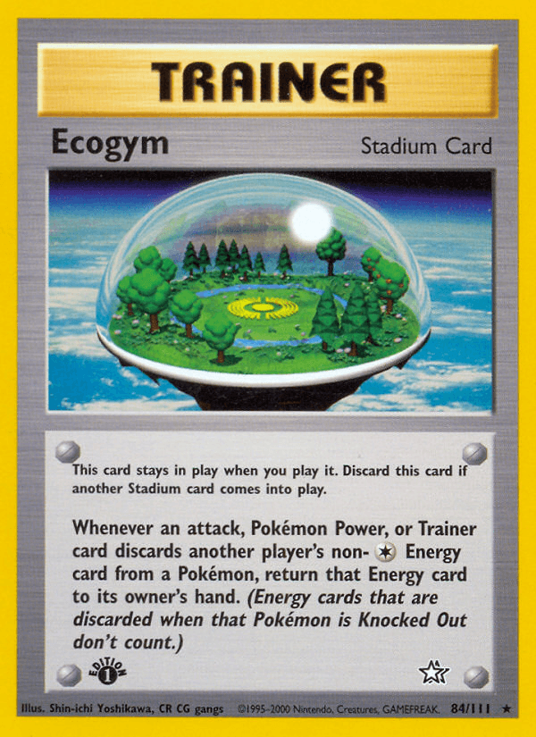 Ecogym z edície Neo Genesis, karta č.84