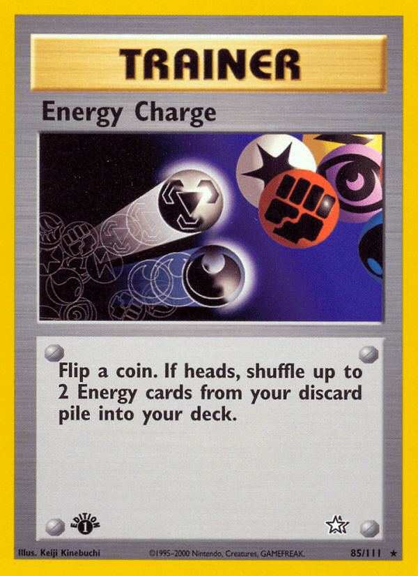 Energy Charge z edície Neo Genesis, karta č.85