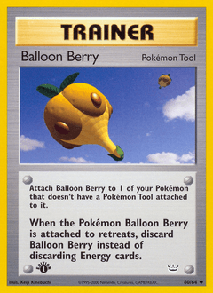 Balloon Berry z edície Neo Revelation, karta č.60