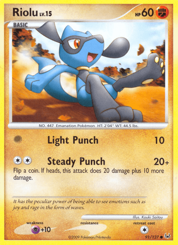Riolu z edície Platinum, karta č.91