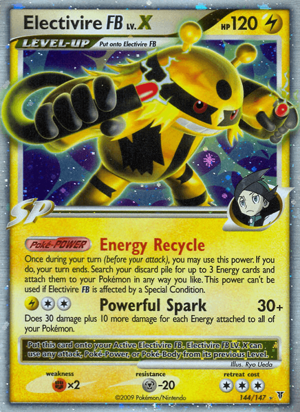 Electivire FB LV.X z edície Supreme Victors, karta č.144
