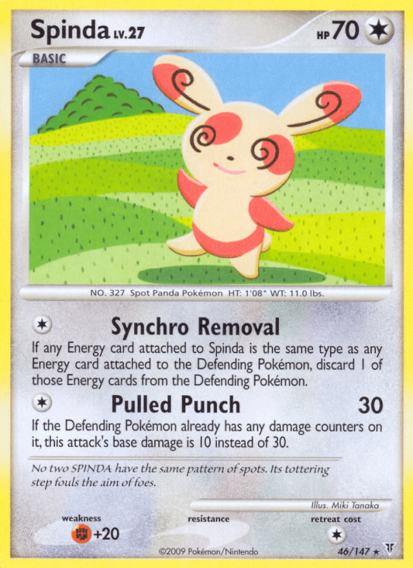 Spinda z edície Supreme Victors, karta č.46