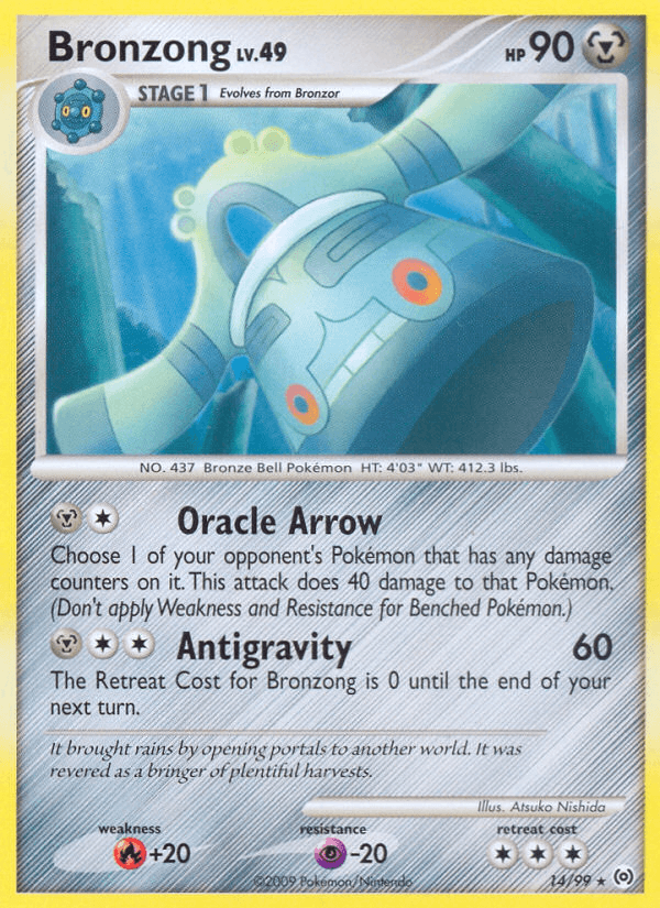Bronzong z edície Arceus, karta č.14