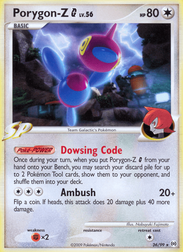 Porygon-Z G z edície Arceus, karta č.26