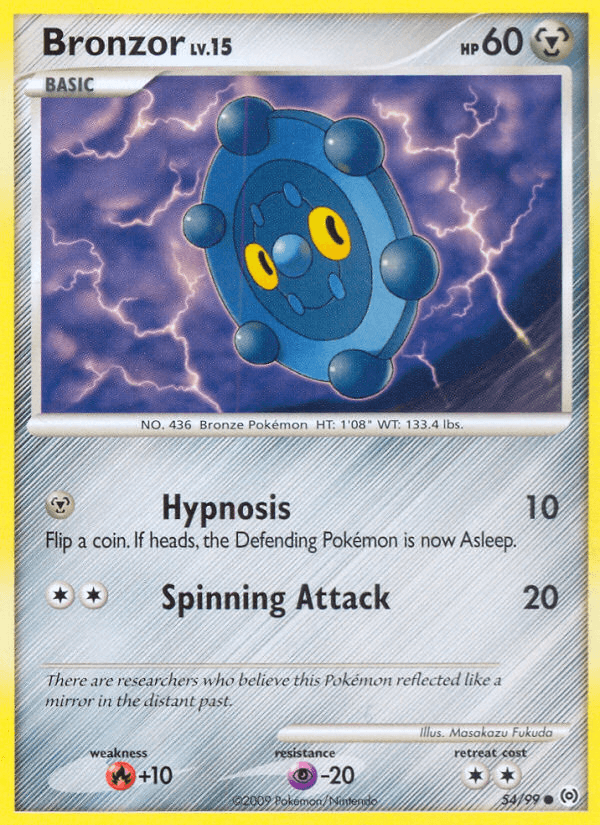 Bronzor z edície Arceus, karta č.54