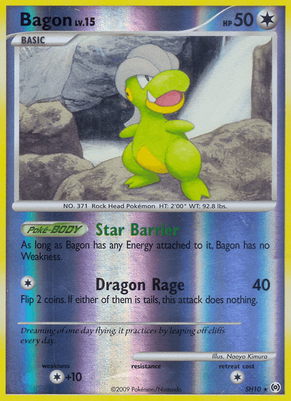 Bagon z edície Arceus, karta č.SH10