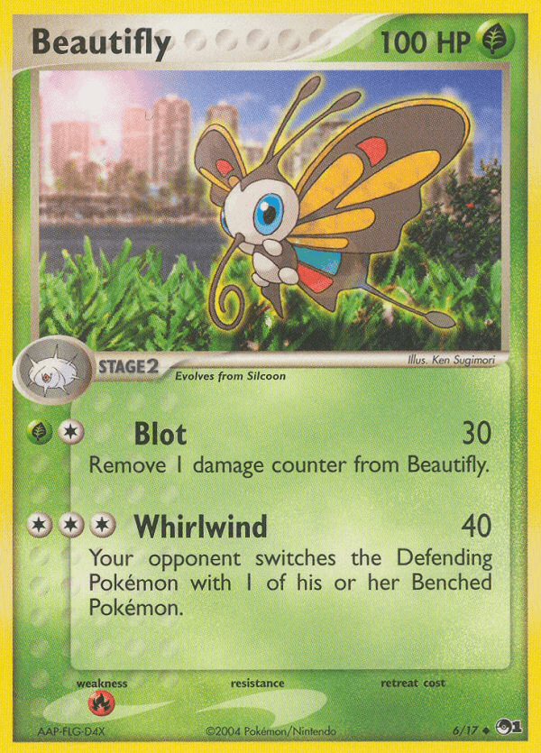 Beautifly z edície POP Series 1, karta č.6