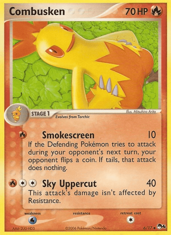 Combusken z edície POP Series 4, karta č.6