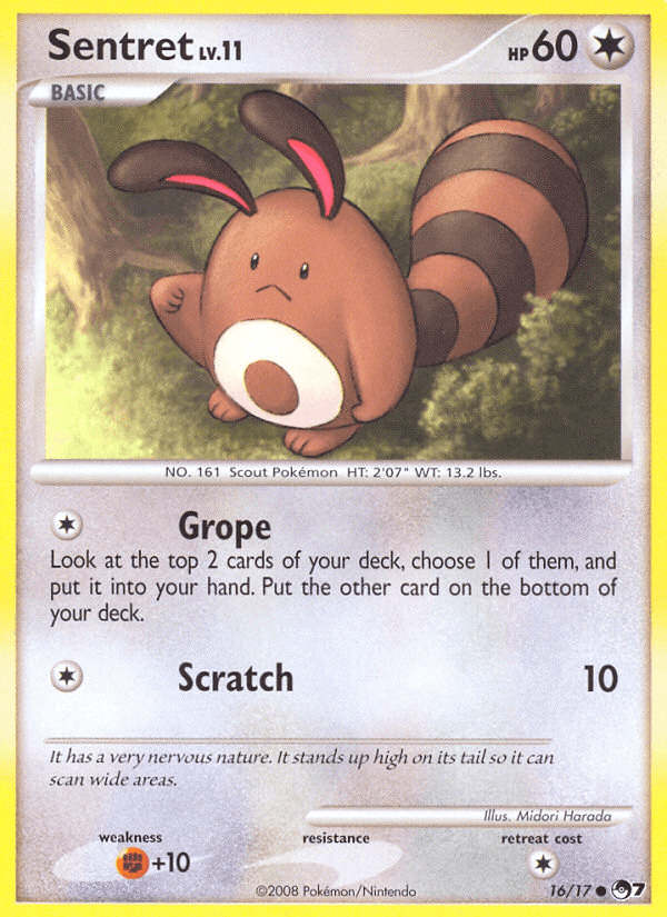Sentret z edície POP Series 7, karta č.16