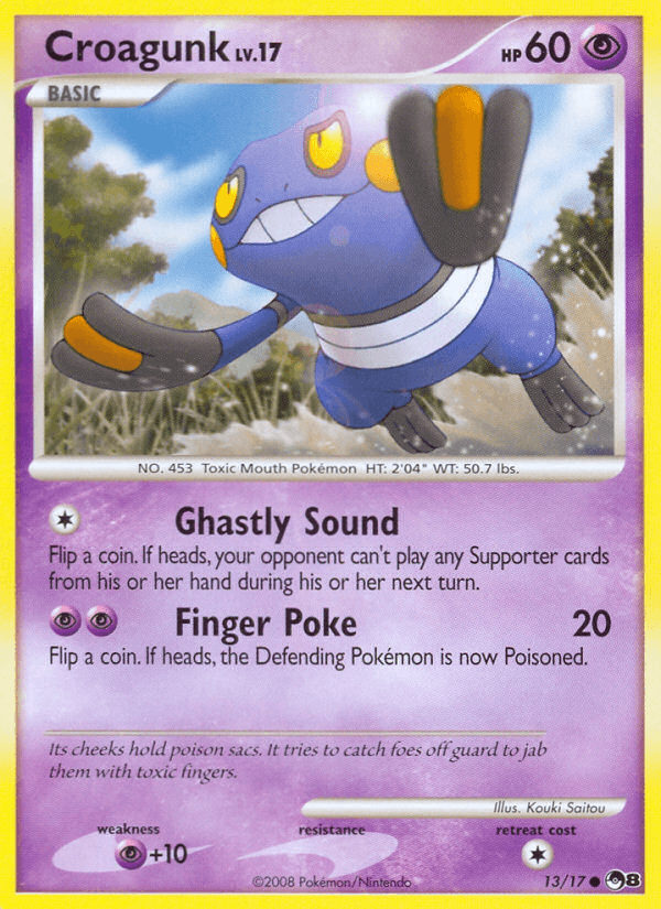 Croagunk z edície POP Series 8, karta č.13