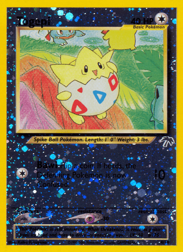 Togepi z edície Southern Islands, karta č.4