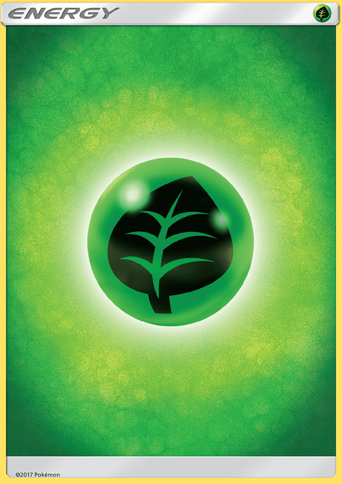 Grass Energy z edície Sun & Moon, karta č.164
