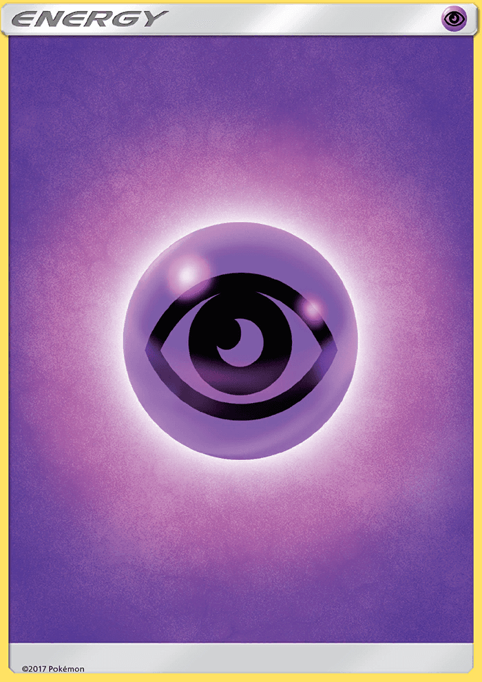 Psychic Energy z edície Sun & Moon, karta č.168