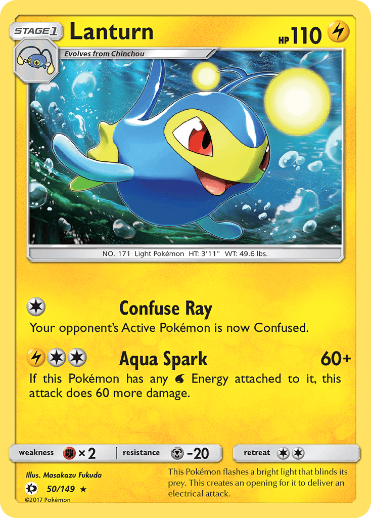 Lanturn z edície Sun & Moon, karta č.50