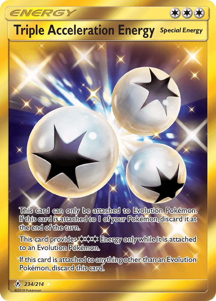 Triple Acceleration Energy z edície Unbroken Bonds, karta č.234